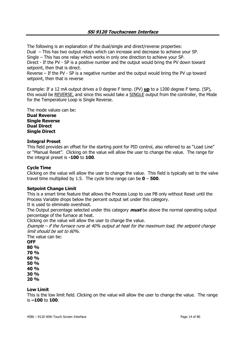 Super Systems 9120 with TS User Manual | Page 14 / 80