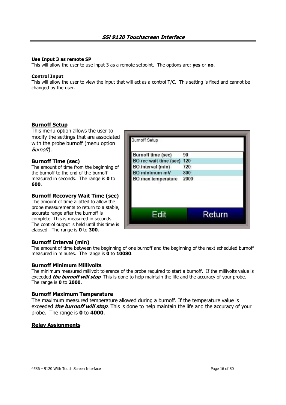 Super Systems 9120 with TS User Manual | Page 16 / 80