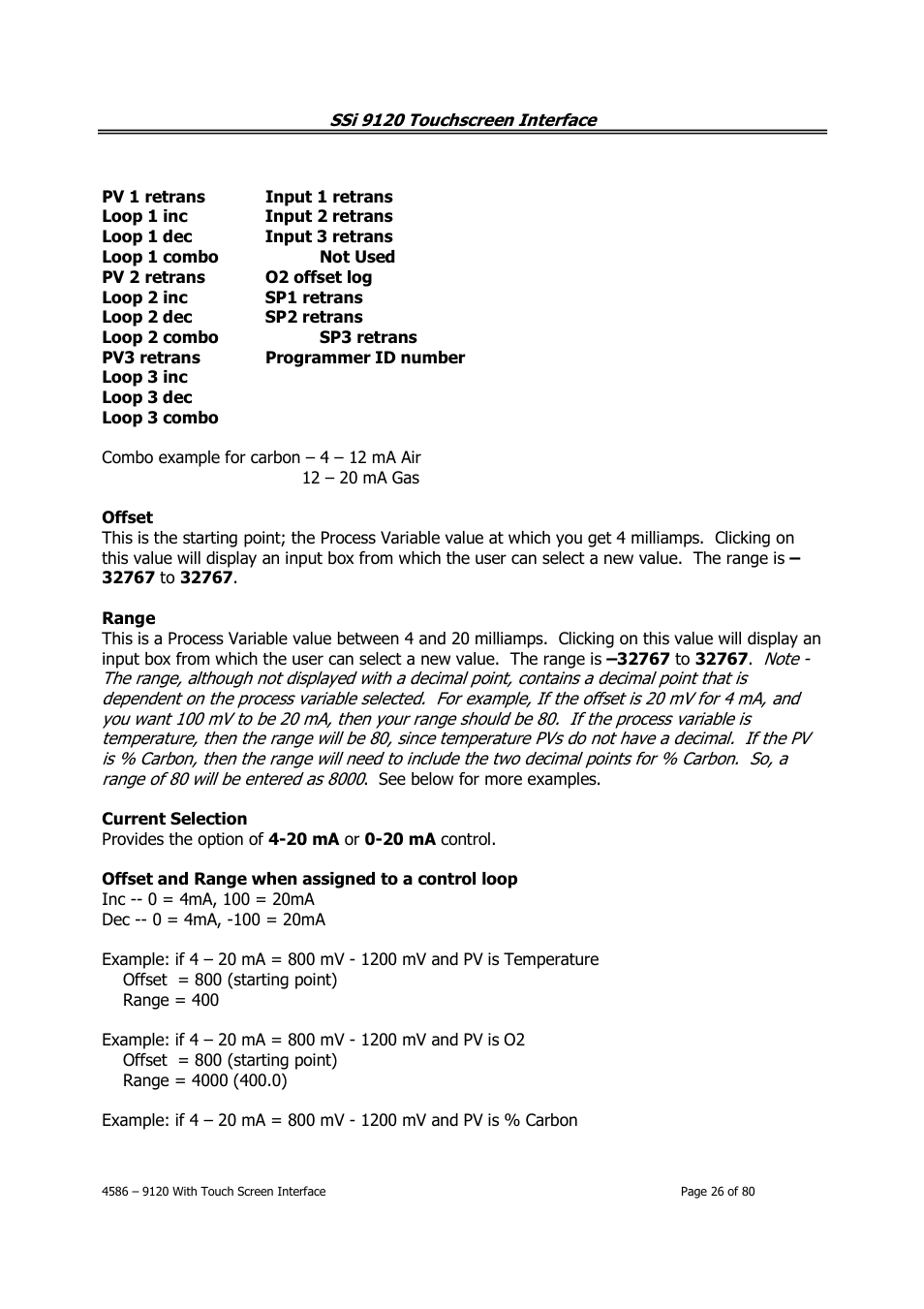 Super Systems 9120 with TS User Manual | Page 26 / 80