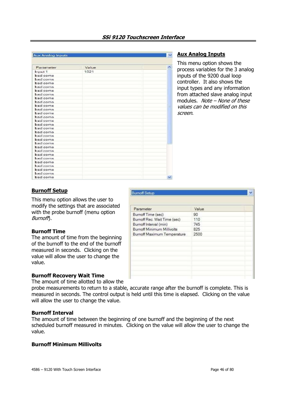 Super Systems 9120 with TS User Manual | Page 46 / 80