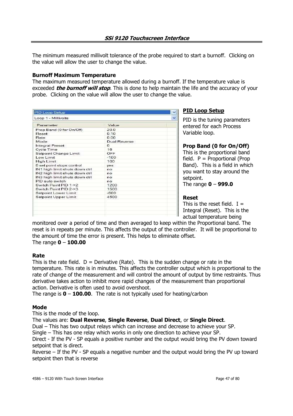 Super Systems 9120 with TS User Manual | Page 47 / 80