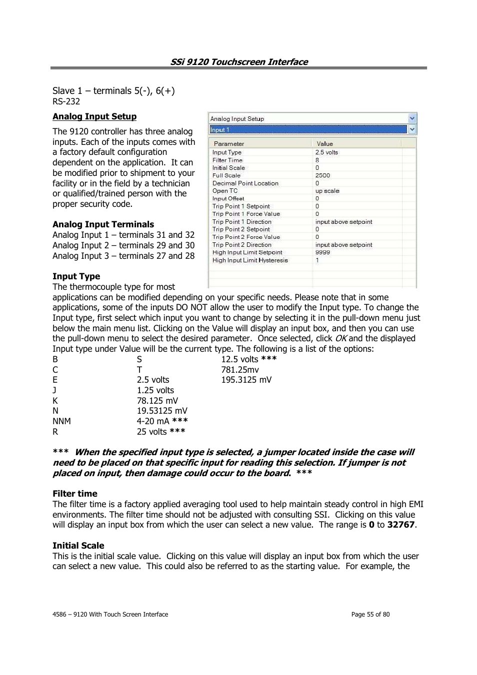 Super Systems 9120 with TS User Manual | Page 55 / 80