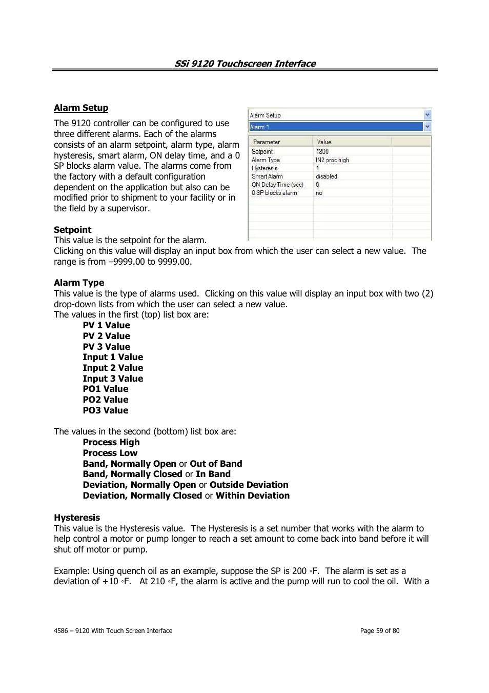 Super Systems 9120 with TS User Manual | Page 59 / 80