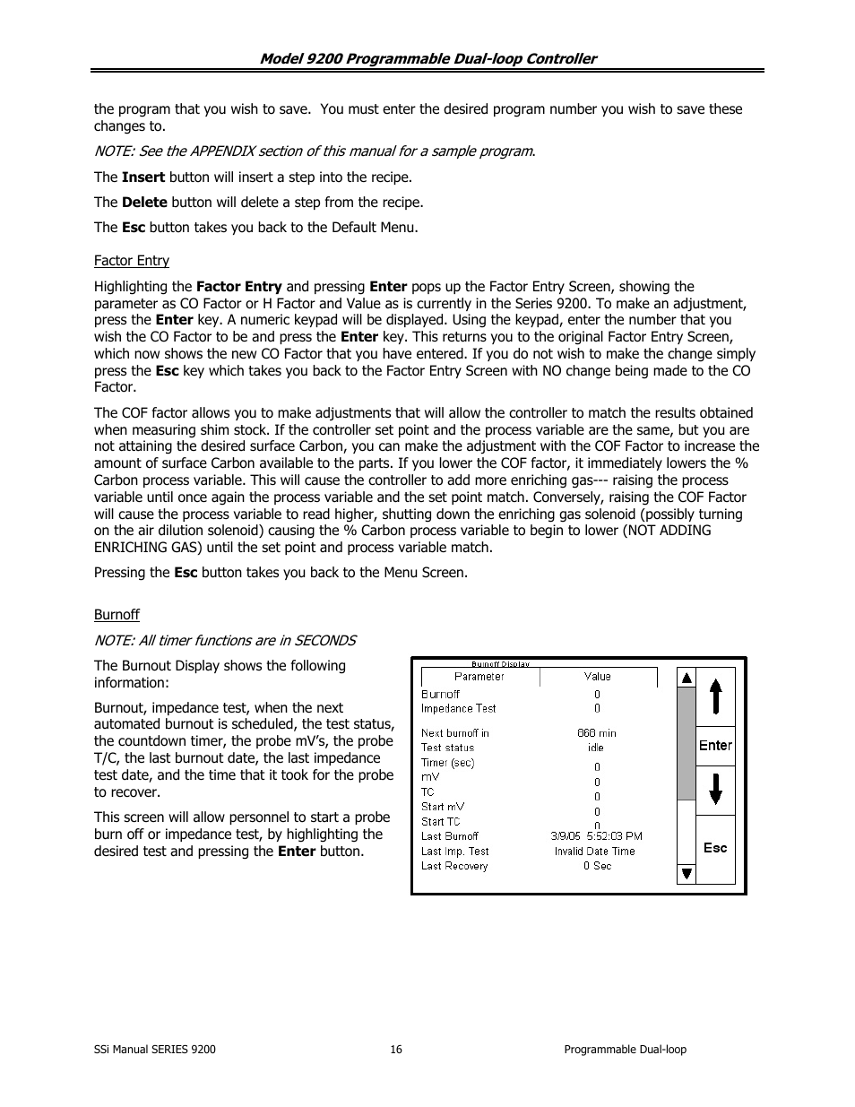 Super Systems 9200 User Manual | Page 16 / 61