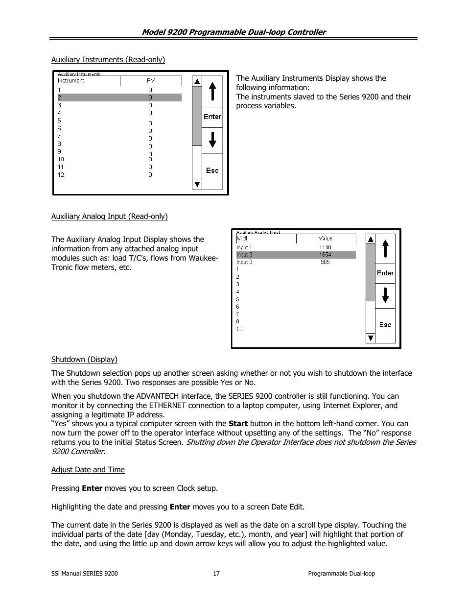 Super Systems 9200 User Manual | Page 17 / 61