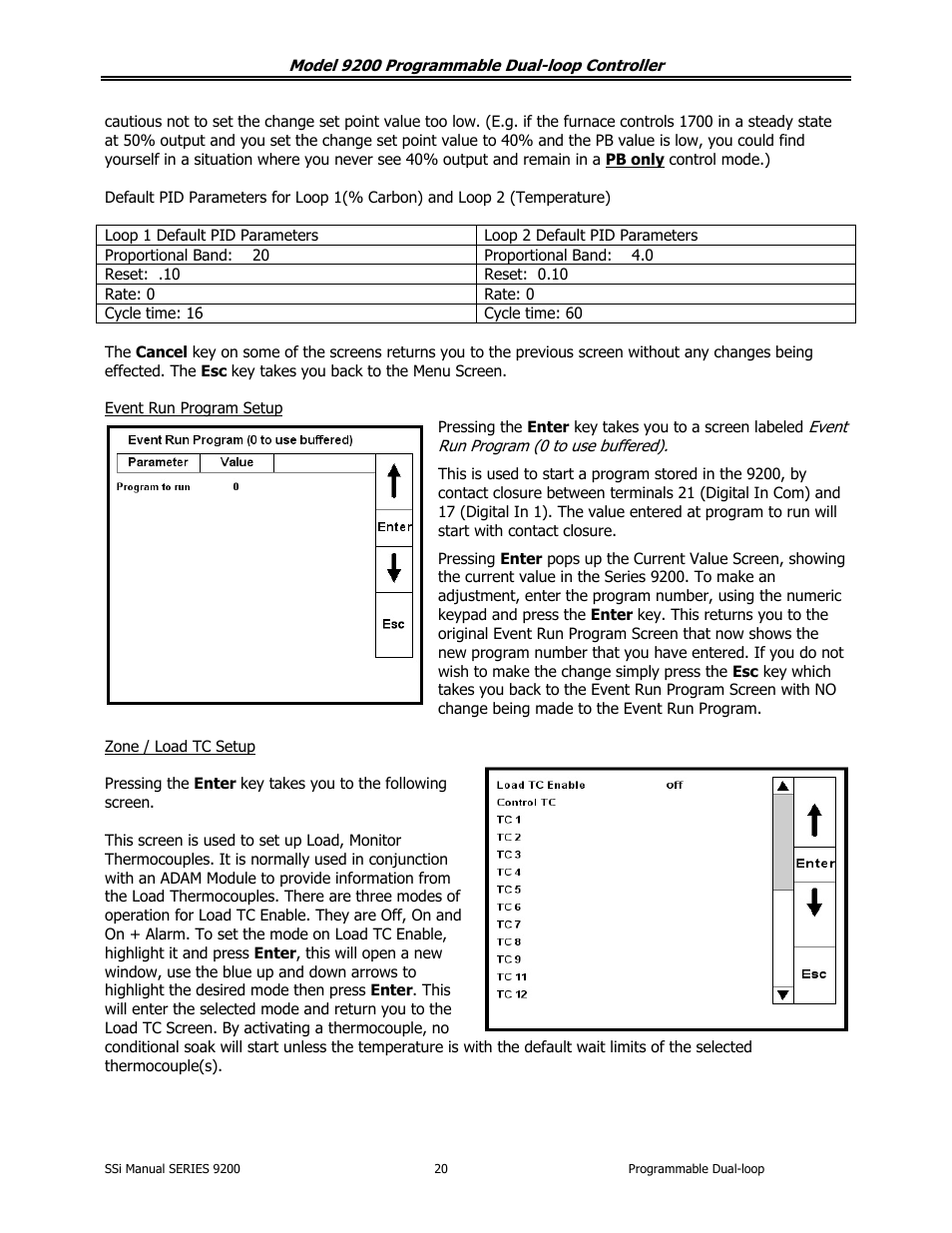 Super Systems 9200 User Manual | Page 20 / 61