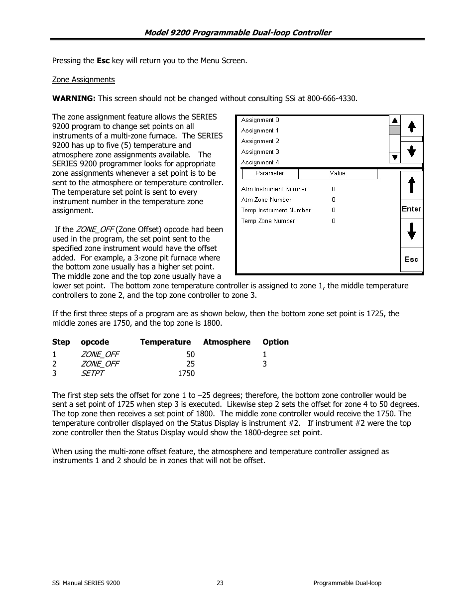 Super Systems 9200 User Manual | Page 23 / 61