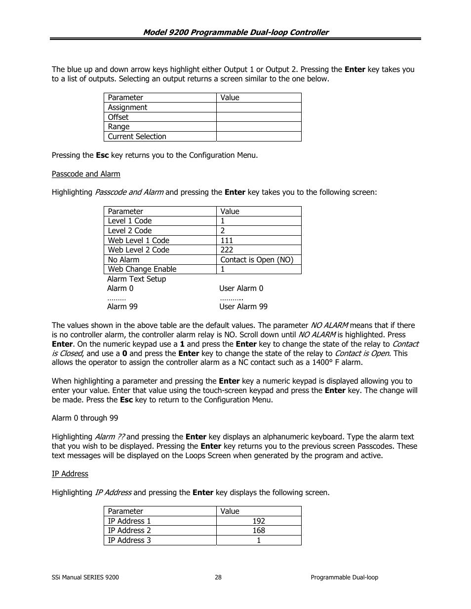 Super Systems 9200 User Manual | Page 28 / 61