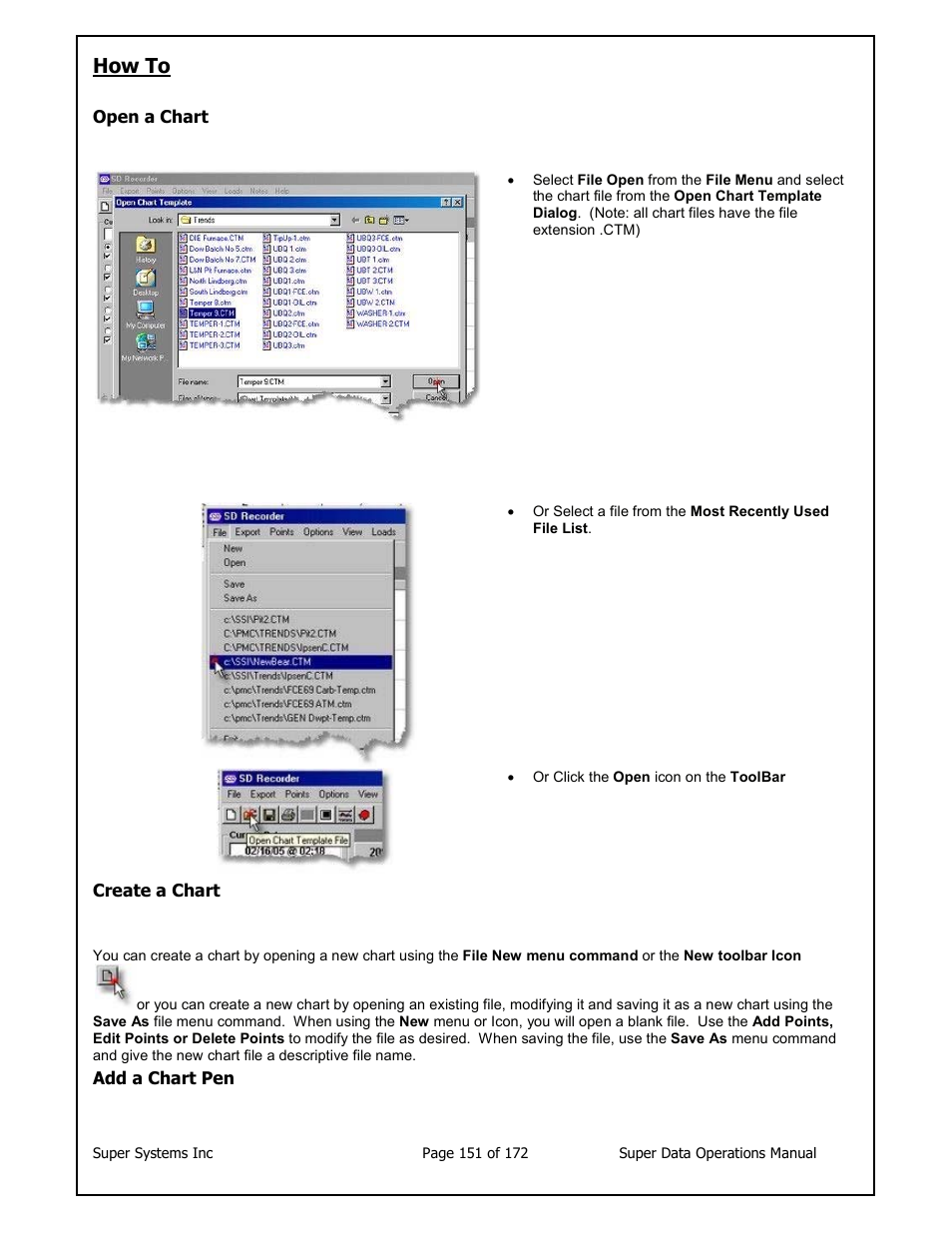 How to | Super Systems SuperDATA User Manual | Page 151 / 172