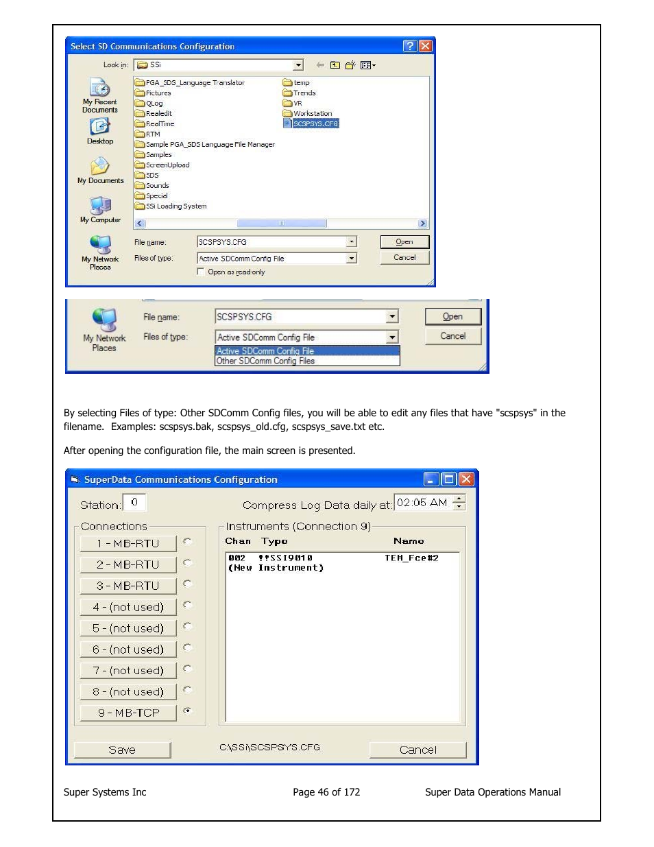 Super Systems SuperDATA User Manual | Page 46 / 172