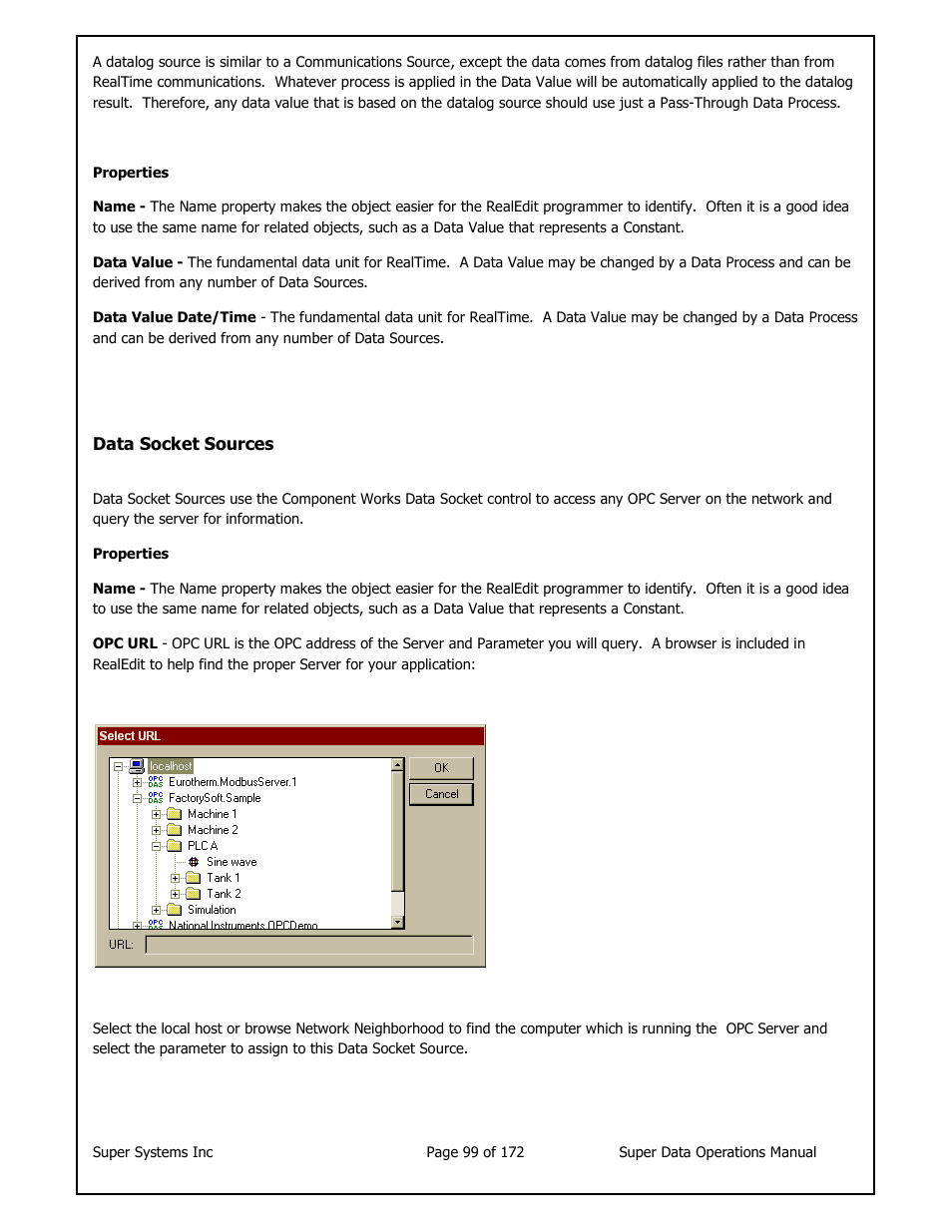 Super Systems SuperDATA User Manual | Page 99 / 172