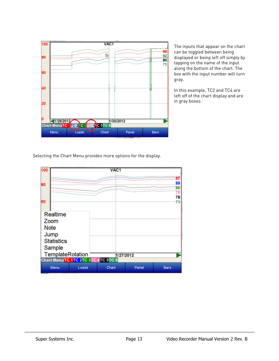 Super Systems Paperless VR User Manual | Page 14 / 77