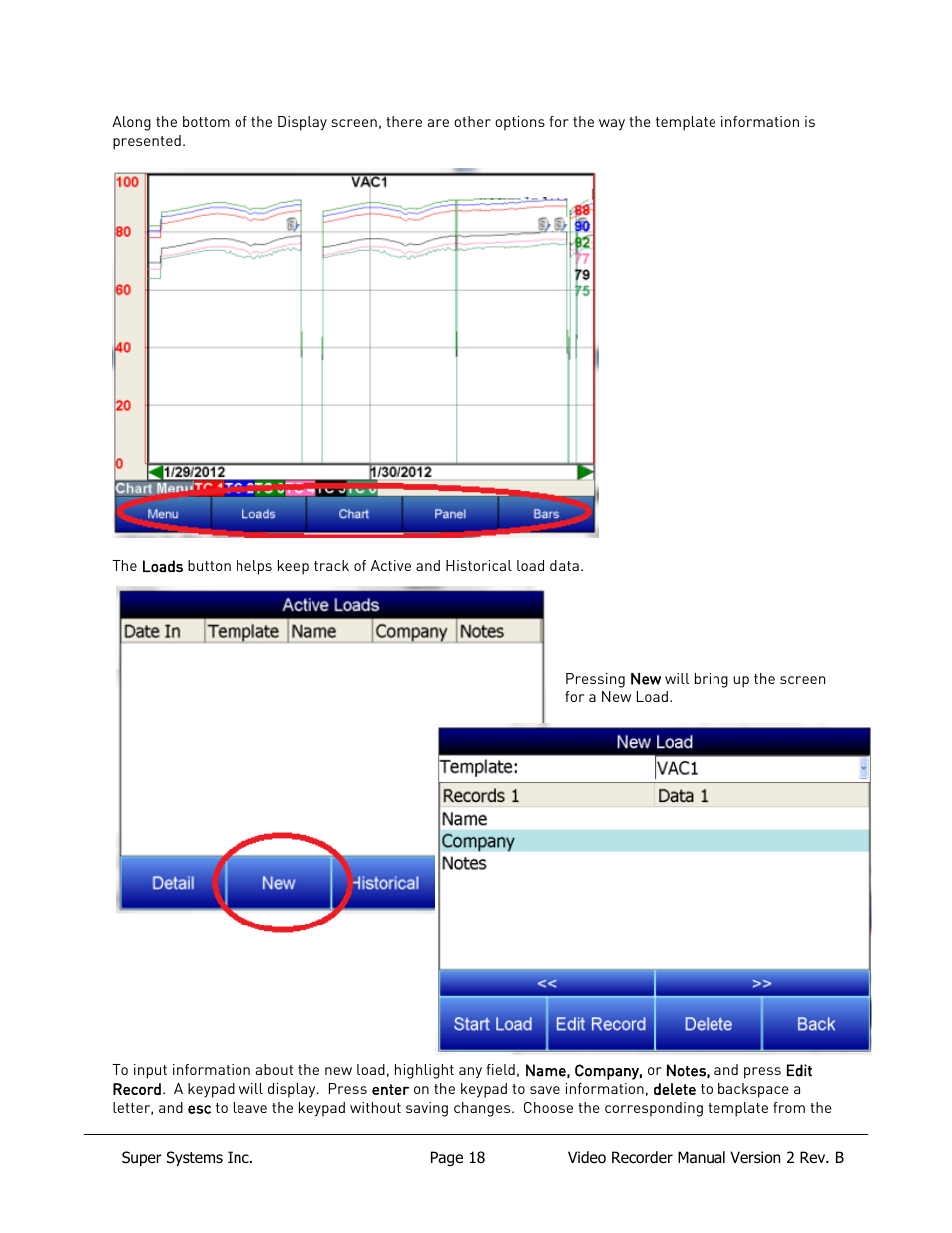 Super Systems Paperless VR User Manual | Page 19 / 77