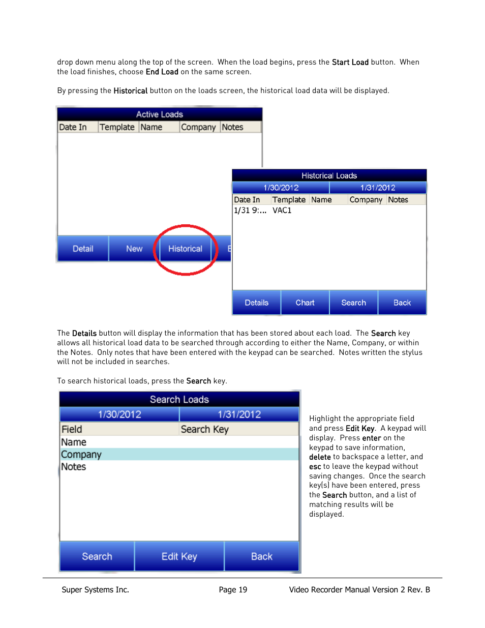 Super Systems Paperless VR User Manual | Page 20 / 77