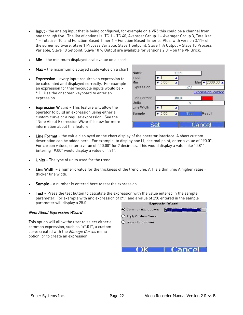 Super Systems Paperless VR User Manual | Page 23 / 77