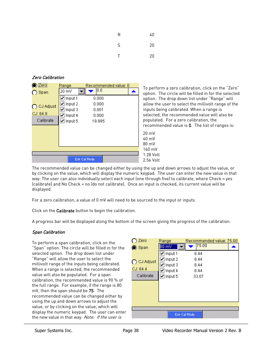 Super Systems Paperless VR User Manual | Page 39 / 77
