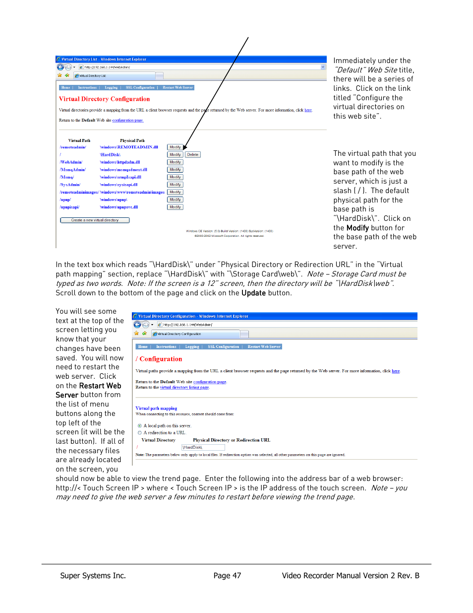 Super Systems Paperless VR User Manual | Page 48 / 77