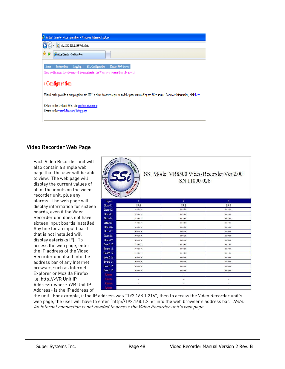 Super Systems Paperless VR User Manual | Page 49 / 77