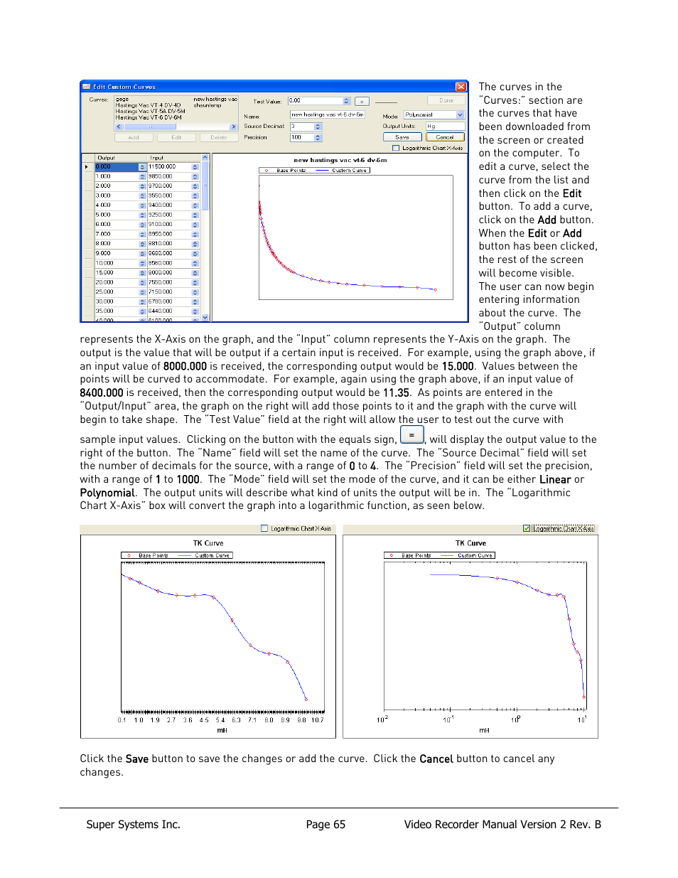 Super Systems Paperless VR User Manual | Page 66 / 77