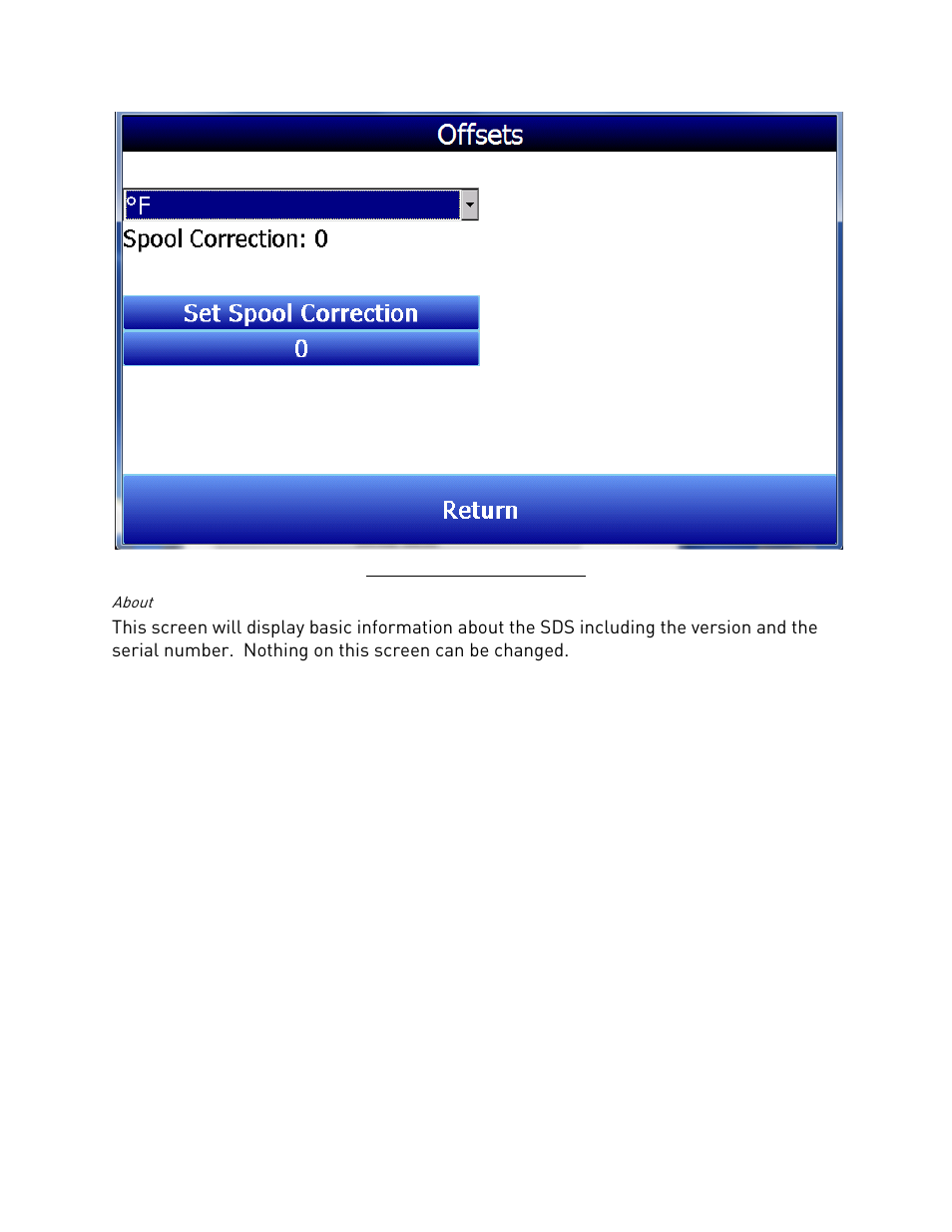 About | Super Systems SDS 8120 User Manual | Page 30 / 104