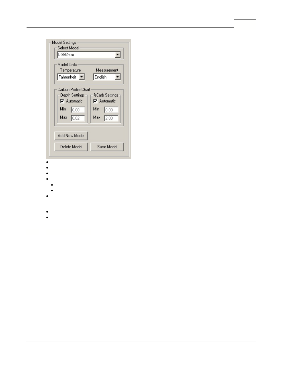 Super Systems CarbCALC II User Manual | Page 25 / 47