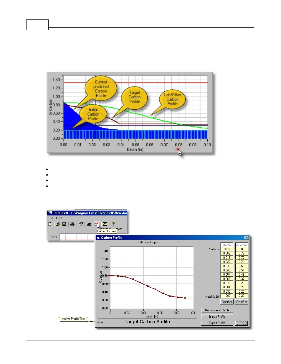 10 carbobn profiles | Super Systems CarbCALC II User Manual | Page 34 / 47
