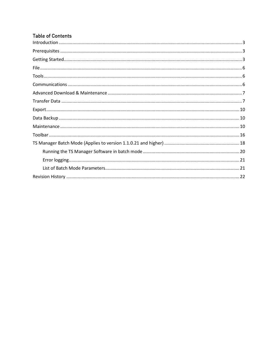 Super Systems TS Manager User Manual | Page 2 / 22