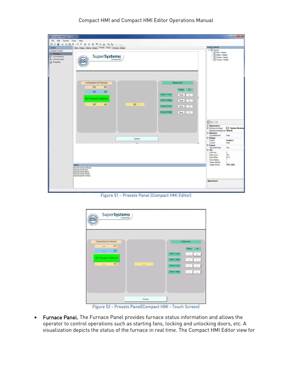 Super Systems Compact HMI User Manual | Page 47 / 60