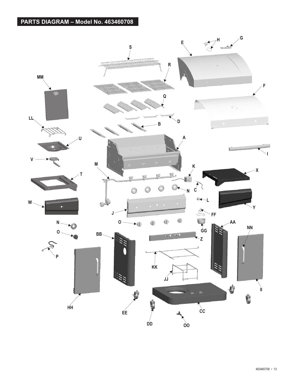 Char-Broil 463460708 User Manual | Page 13 / 28