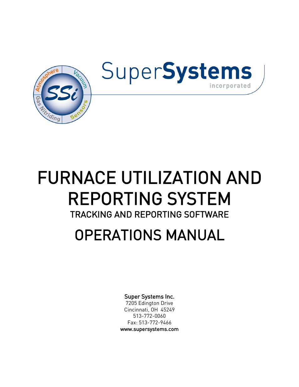 Super Systems FURS User Manual | 25 pages