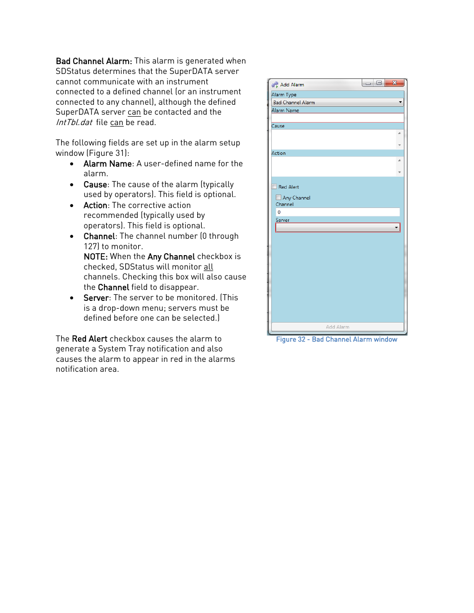 Super Systems SDStatus User Manual | Page 24 / 83