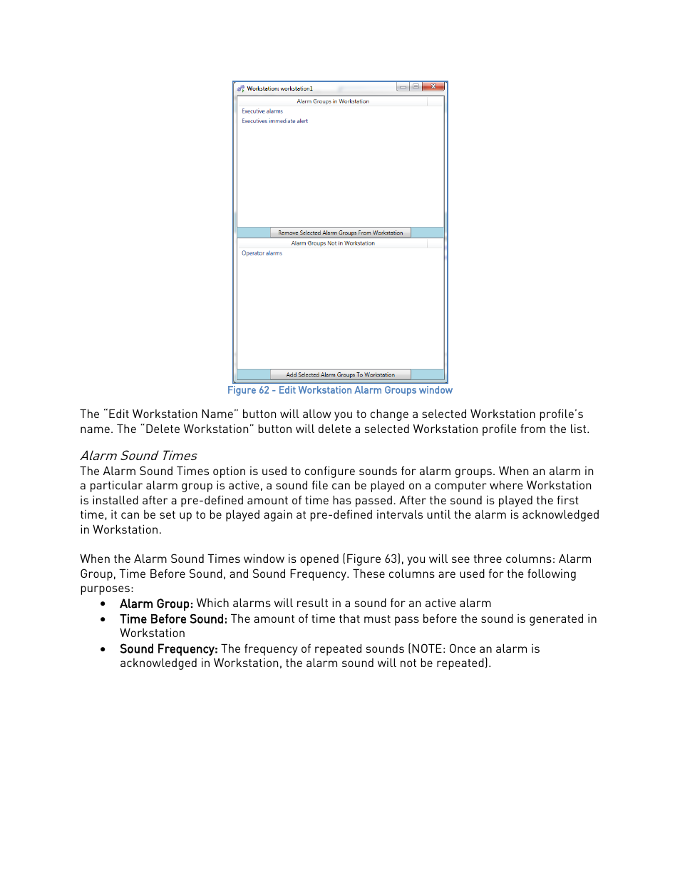 Alarm sound times | Super Systems SDStatus User Manual | Page 45 / 83