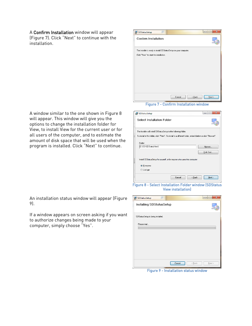Super Systems SDStatus User Manual | Page 8 / 83