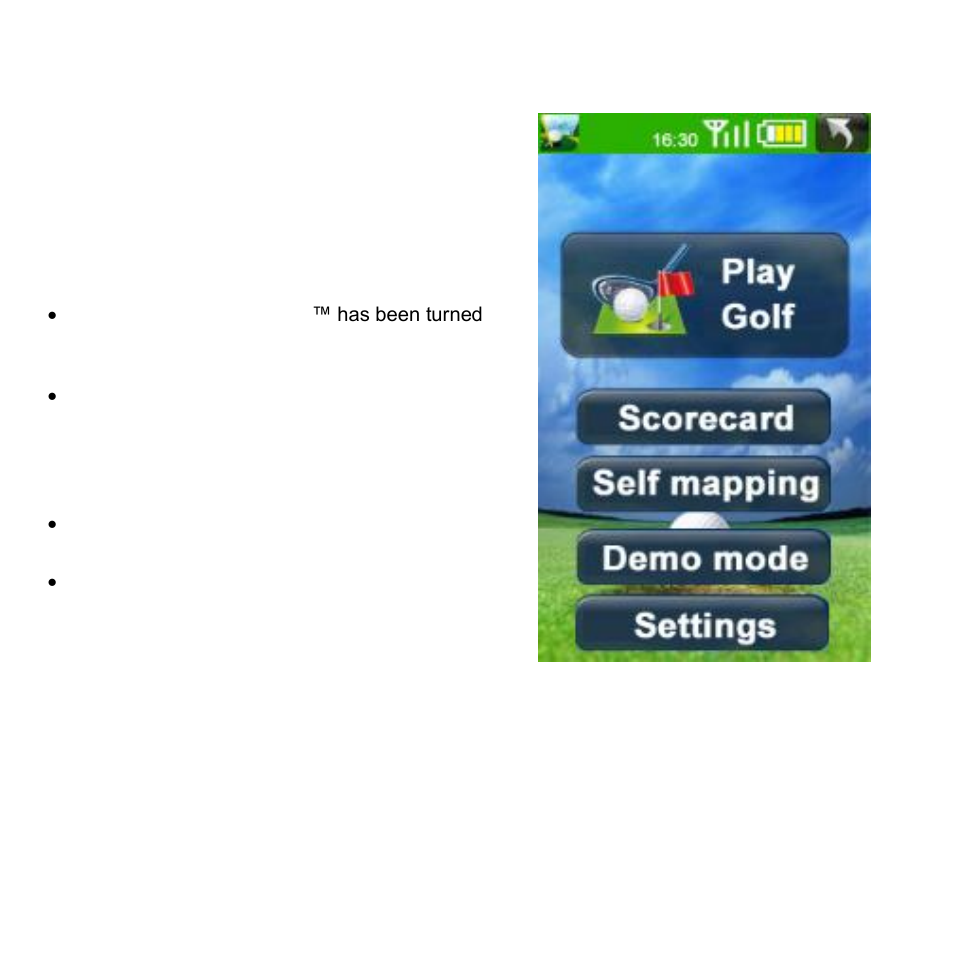 Playing golf | Sureshotgps SS9000X User Manual | Page 12 / 25