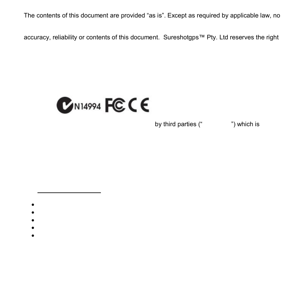 Website information | Sureshotgps SS9000X V2.0 User Manual | Page 28 / 28