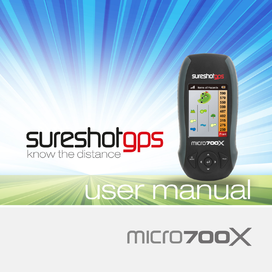 Sureshotgps MICRO 700X User Manual | 32 pages