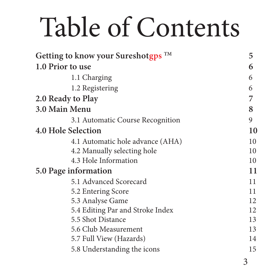 Sureshotgps MICRO 700X User Manual | Page 3 / 32