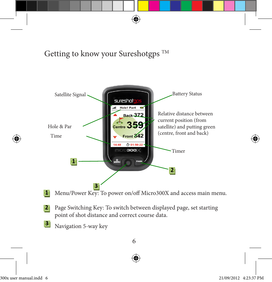 Getting to know your sureshotgps | Sureshotgps MICRO 300X User Manual | Page 6 / 27