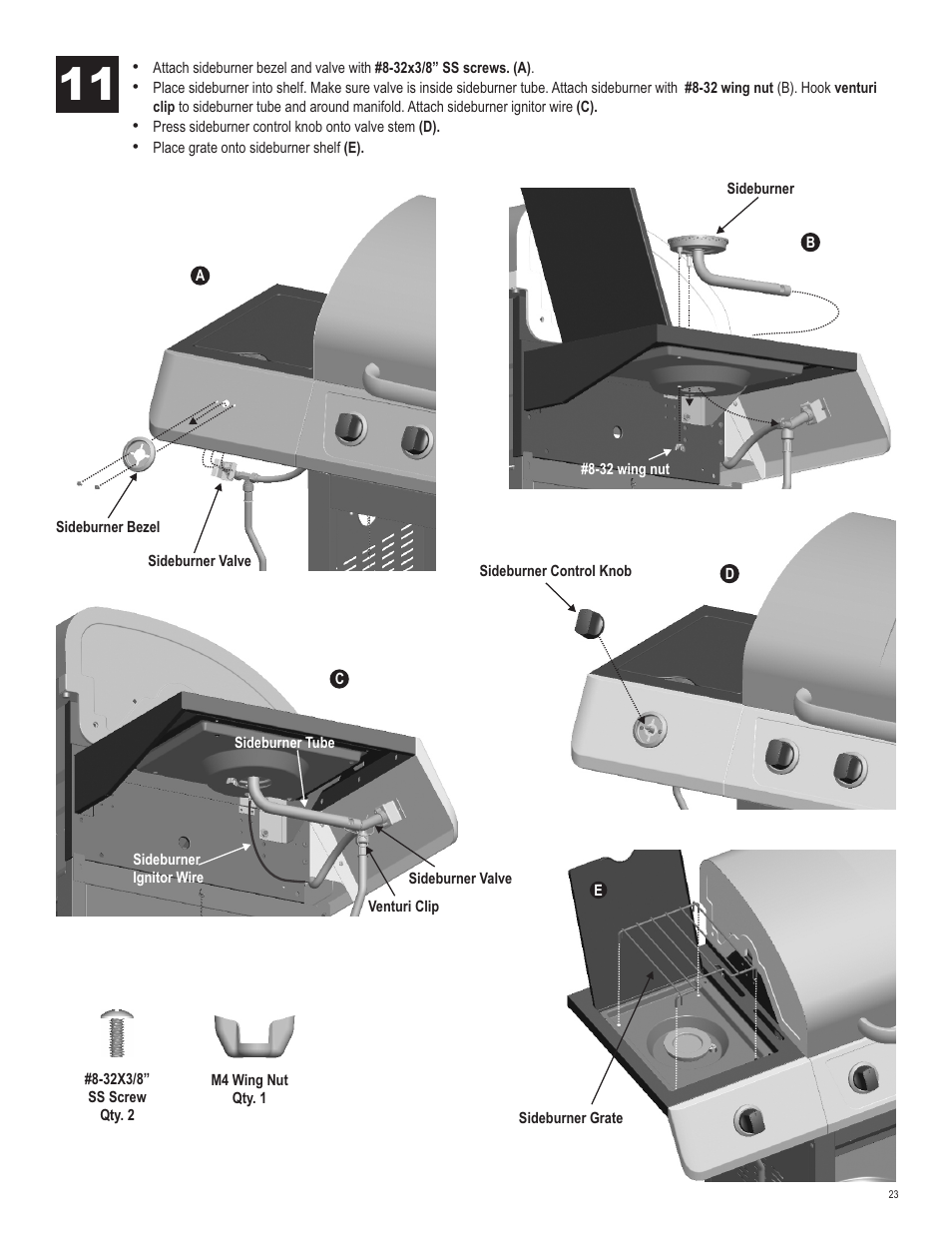 Char-Broil 463230511 User Manual | Page 23 / 32