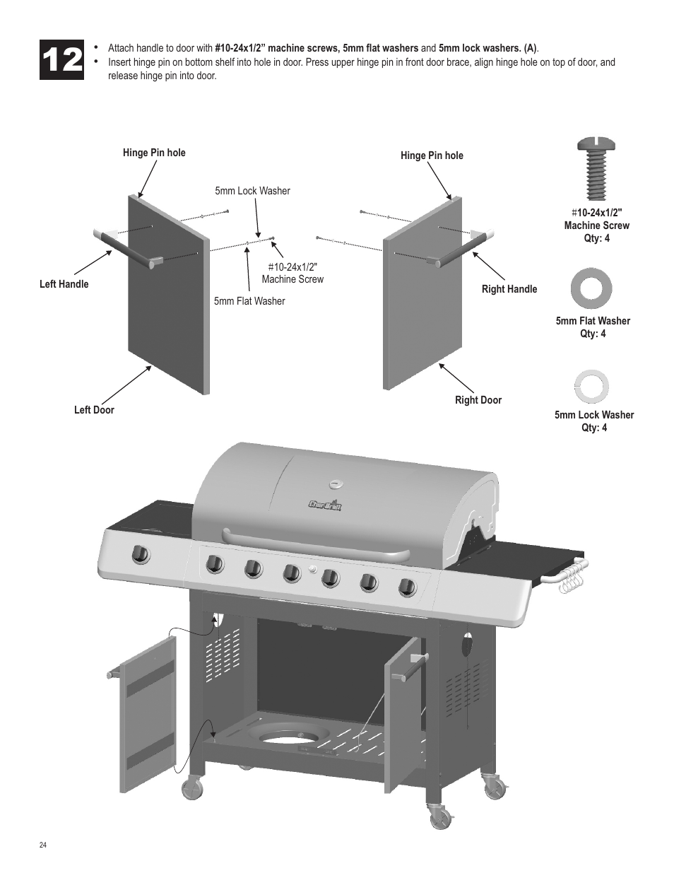 Char-Broil 463230511 User Manual | Page 24 / 32
