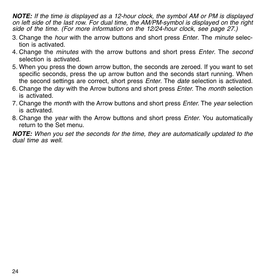 General | SUUNTO G9-3 User Manual | Page 24 / 82