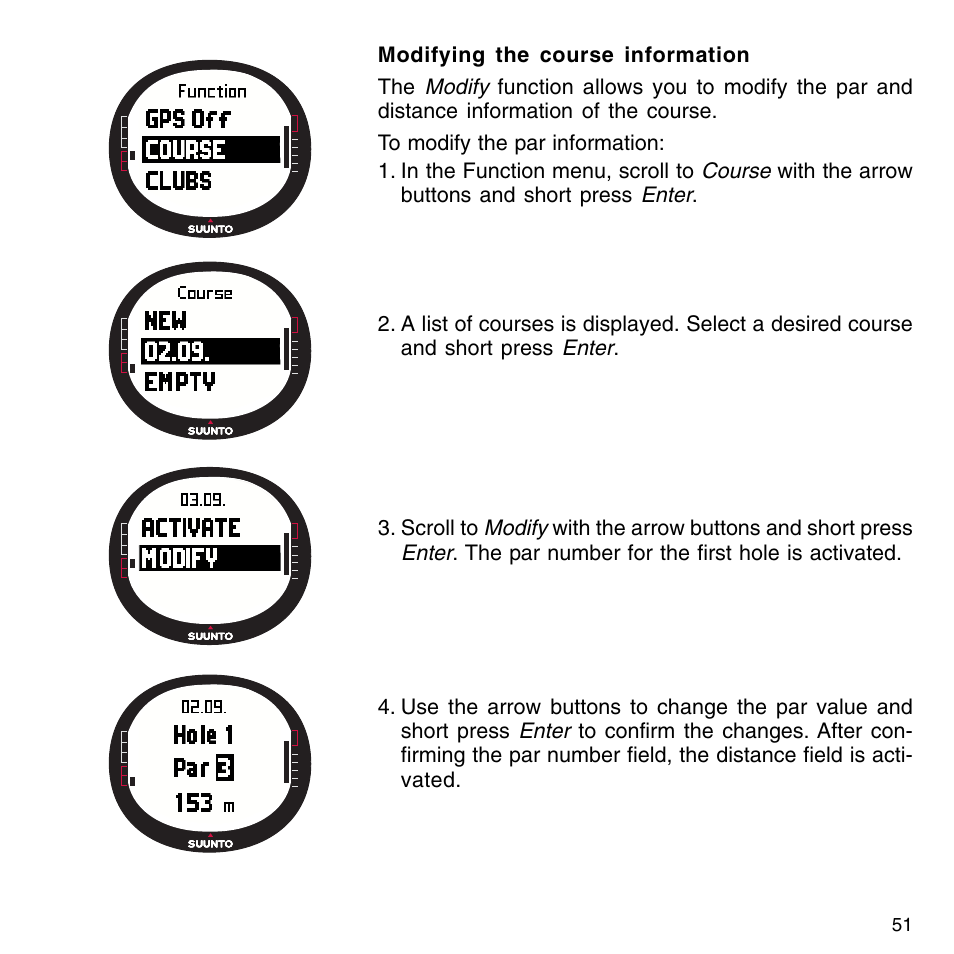 SUUNTO G9-3 User Manual | Page 51 / 82