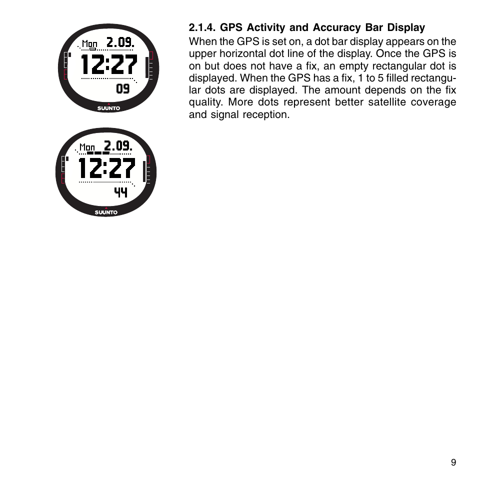 SUUNTO G9-3 User Manual | Page 9 / 82