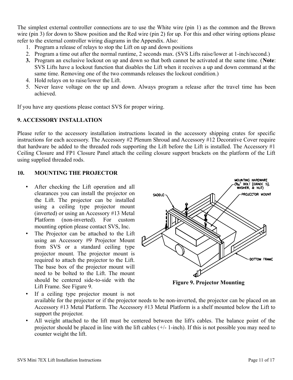 SVS MINI 7EX 110V User Manual | Page 11 / 17