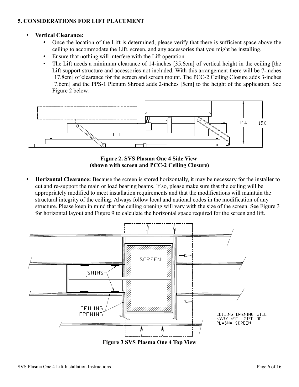 SVS PLASMA ONE 4 User Manual | Page 6 / 16