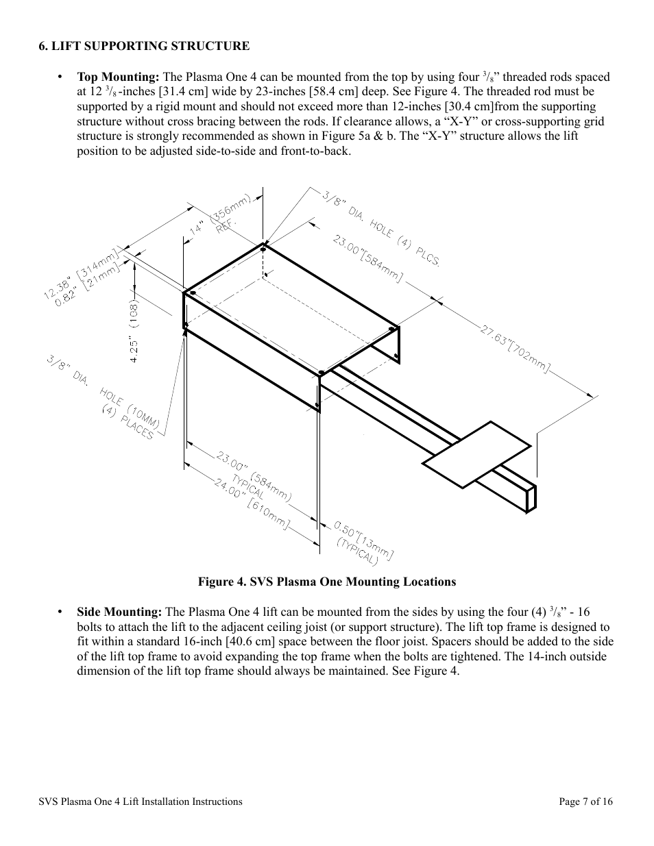 SVS PLASMA ONE 4 User Manual | Page 7 / 16