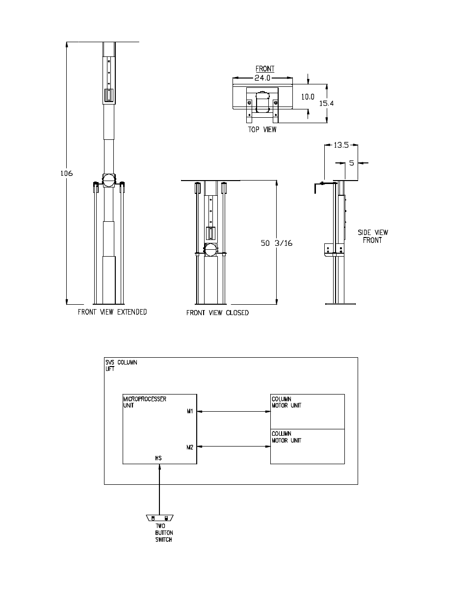 SVS COLUMN LIFT User Manual | Page 9 / 14