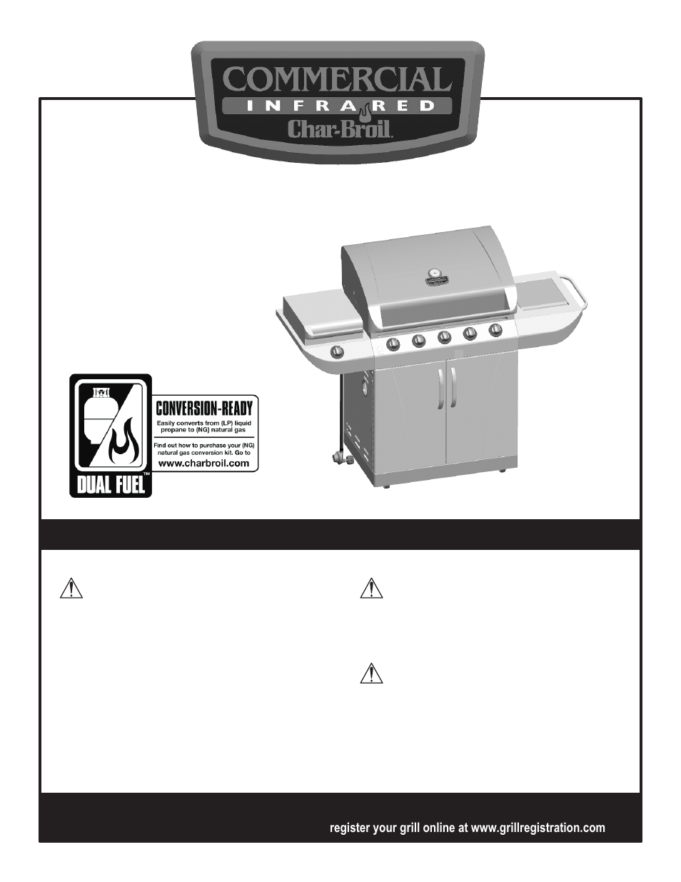 Char-Broil COMMERICAL 463248708 User Manual | 32 pages