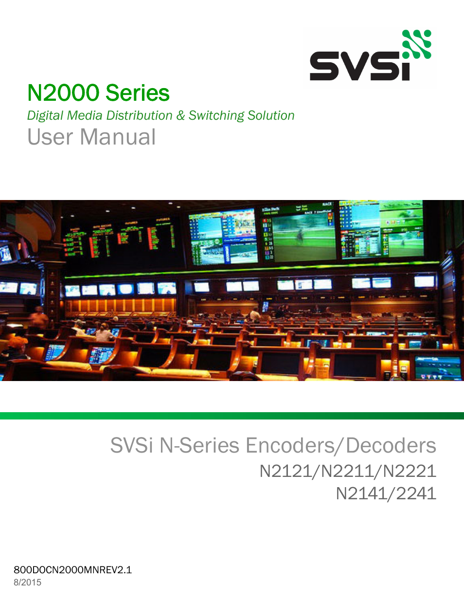 SVSi N2000 Series User Manual | 99 pages