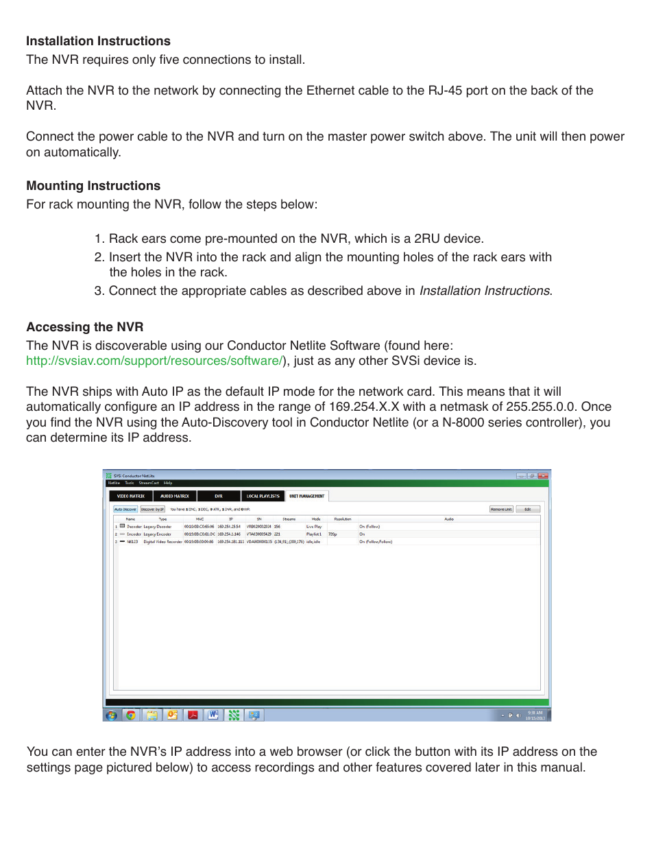 SVSi N6123 User Manual | Page 2 / 7